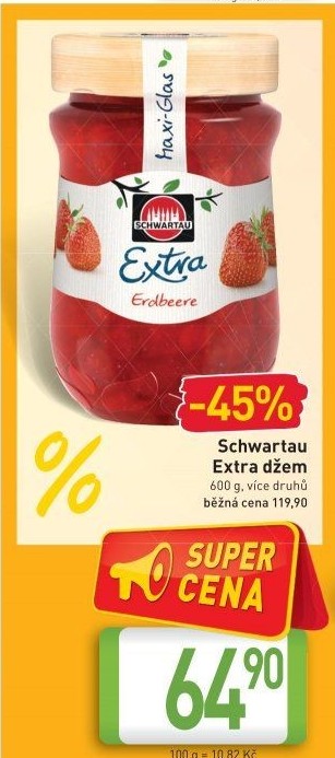 Džem výběrový Extra Schwartau