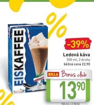Ledová káva Hochwald