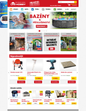 akční leták UNI HOBBY 25.8.2021-31.8.2021