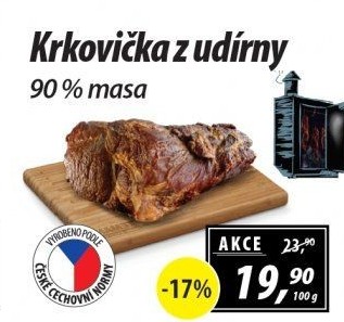 Krkovička z udírny