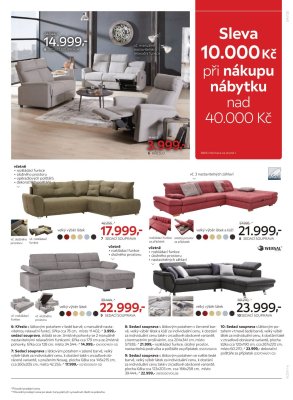 akční leták Kika nábytek 30.8.2021-12.9.2021