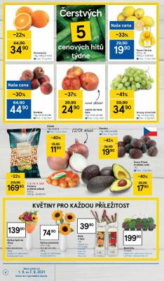 akční leták Tesco 1.9.2021-7.9.2021