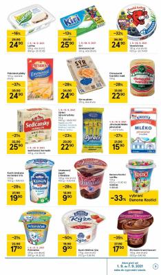 akční leták Tesco 1.9.2021-7.9.2021