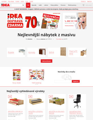 akční leták IDEA nábytek 31.8.2021-6.9.2021