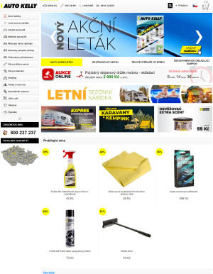 akční leták Auto Kelly 31.8.2021-6.9.2021