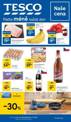 akční leták Tesco 1.9.2021-7.9.2021