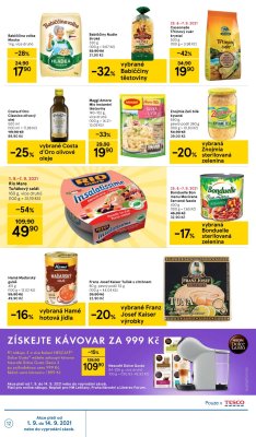 akční leták Tesco 1.9.2021-7.9.2021