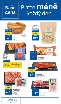 akční leták Tesco 1.9.2021-7.9.2021
