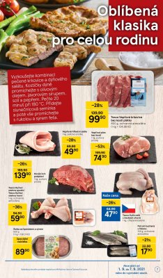 akční leták Tesco 1.9.2021-7.9.2021