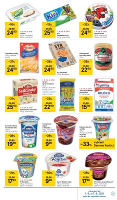 akční leták Tesco 1.9.2021-7.9.2021