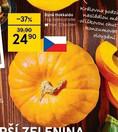 Dýně Hokkaidó