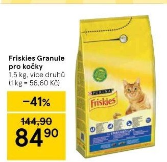 Granule pro kočky Friskies