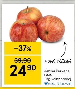 Jablka Gala