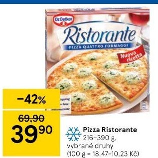 Pizza mražená Ristorante Dr. Oetker