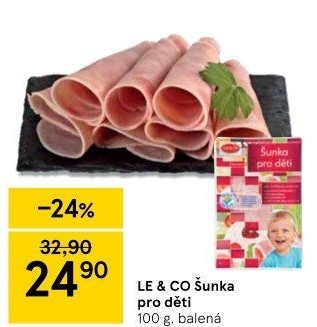 Šunka dětská vepřová LE&amp
