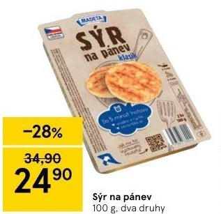 Sýr na pánev Madeta