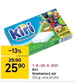 Sýr tavený Kiri