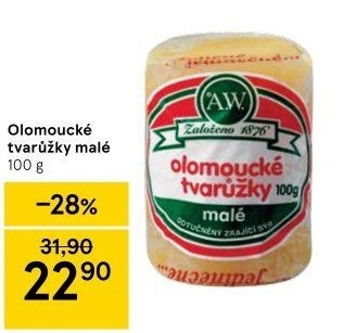 Sýr tvarůžky olomoucké A.W.