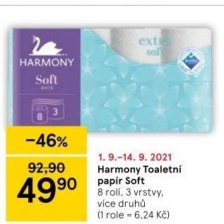 Toaletní papír 3vrstvý Harmony