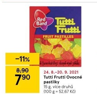 Bonbony Tutti Frutti Red Band