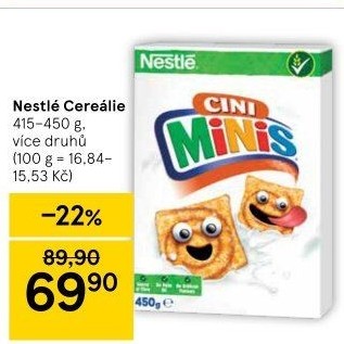 Cereálie Nestlé