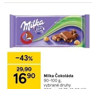 Čokoláda Milka