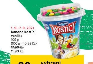 Dezert Kostíci Danone