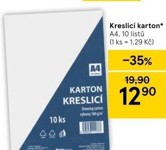 Kreslící karton A4
