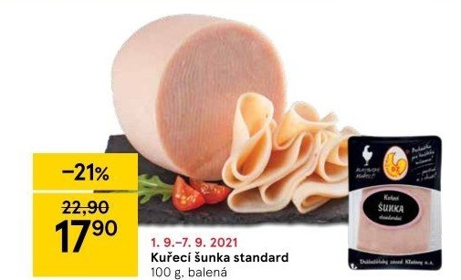 Kuřecí šunka standard DZ Klatovy