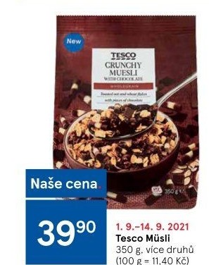 Müsli Tesco