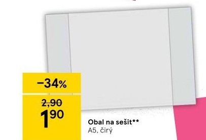 Obaly na sešity A5