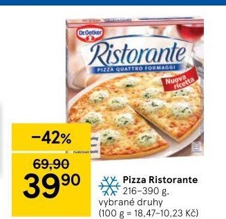 Pizza mražená Ristorante Dr. Oetker