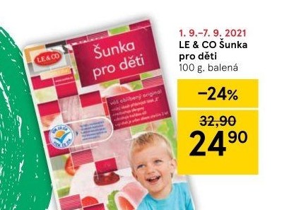 Šunka dětská LE&amp
