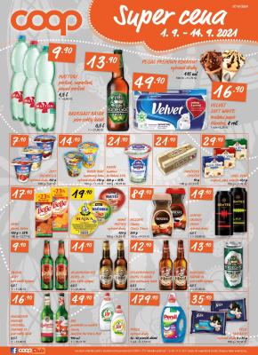 akční leták COOP 1.9.2021-7.9.2021