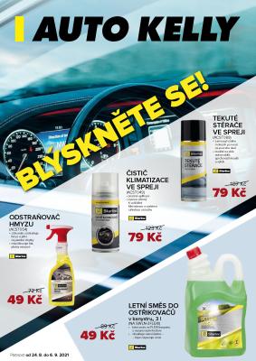 akční leták Auto Kelly 24.8.2021-6.9.2021