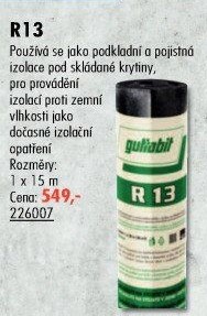 Asfaltový pás Guttabit