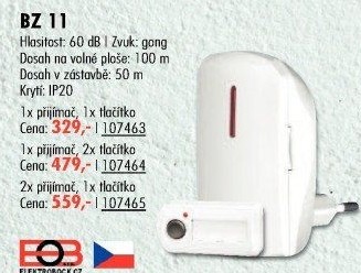 Bezdrátový zvonek Elektrobock