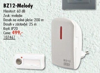Bezdrátový zvonek Elektrobock