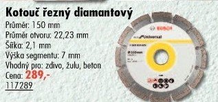 Diamantový kotouč Bosch