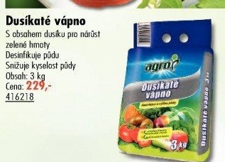 Hnojivo dusíkaté vápno Agro