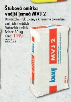 Štuková omítka Knauf