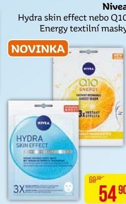 Maska textilní pleťová Hydra Skin Effect Nivea