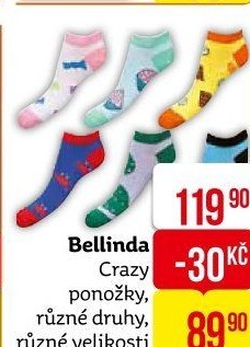 Ponožky Crazy socks Bellinda