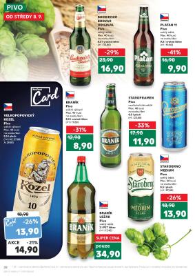 akční leták Kaufland 8.9.2021-14.9.2021