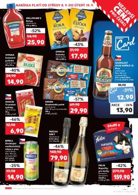 akční leták Kaufland 8.9.2021-14.9.2021