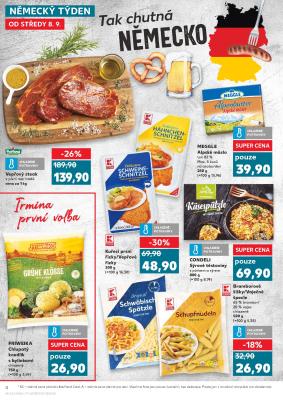 akční leták Kaufland 8.9.2021-14.9.2021