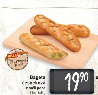 Bageta česneková