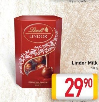 Bonboniéra Pralinky Lindor Lindt