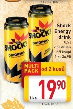 Energetický nápoj Big Shock