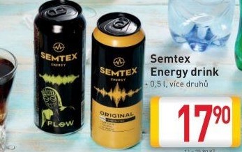 Energetický nápoj Semtex